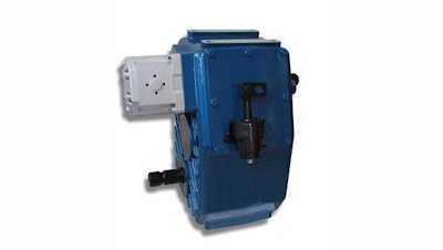 A-613 gearbox with electric actuator