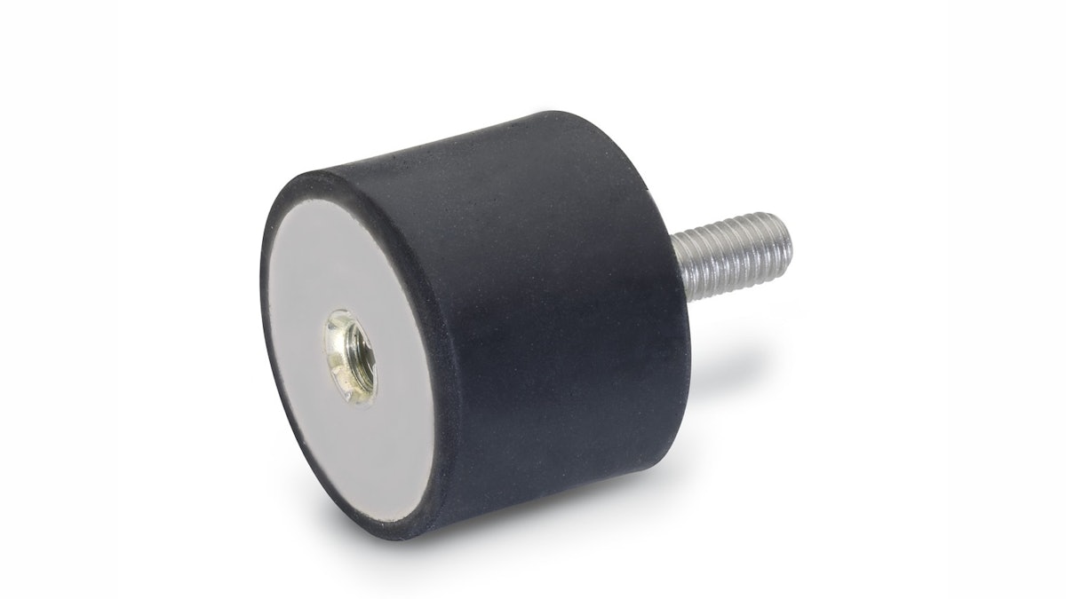 GN 451 Cylindrical Type Vibration Isolation Mounts From JW Winco, Inc., A Ganter Company OEM