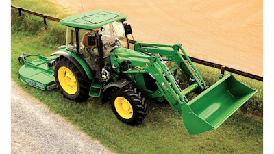 A 5100M was the one millionth unit produced at the John Deere - Augusta facility.