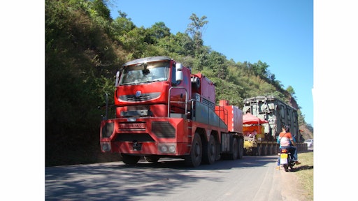 Already in use in China is the Tractomas from NICOLAS, the strongest truck tractor in the world.
