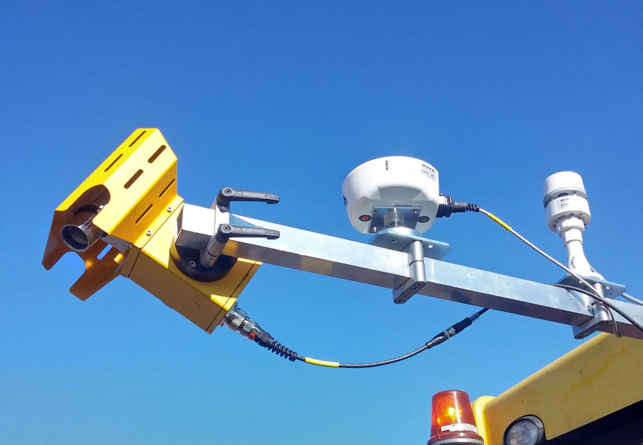 Moba Machine Control MOBA displaying machine control products at Intermat 2015 | OEM Off-Highway