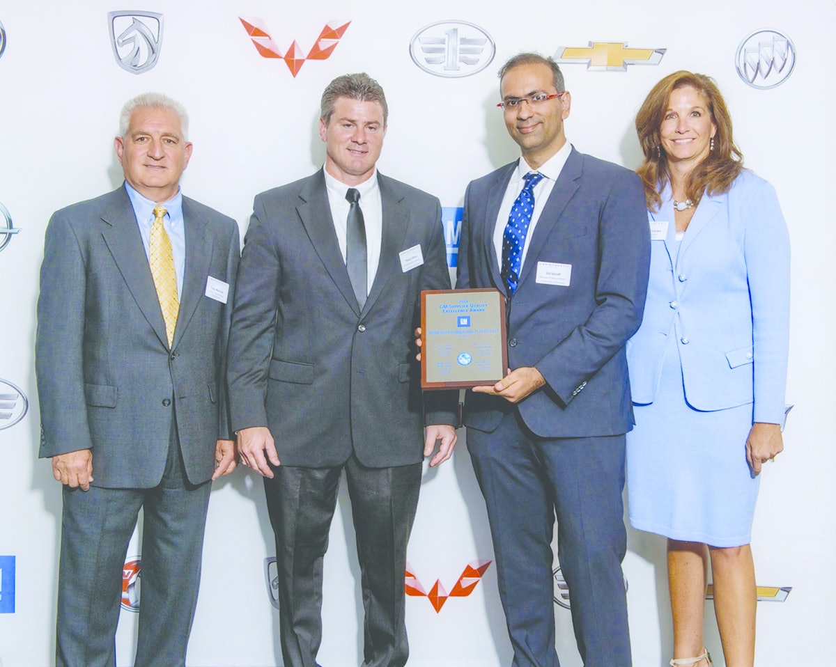 Minnesota Rubber and Plastics receives Supplier Quality Excellence