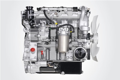 Hatz chose to use water-cooled technology for the 4H50TIC engine because it is better able to meet the more stringent emissions regulations coming in the future than the current air-cooled technology.