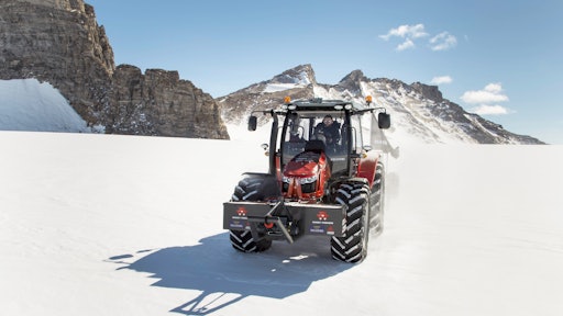 Severely cold temperatures led Massey Ferguson to use thermal protection on the cab floor to ensure performance of the electronics, as well as on the liquid-free battery.