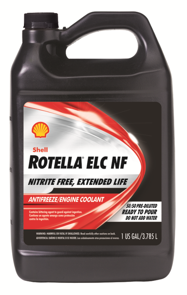 Shell Rotella Extended Life Coolant - Nitrite Free (ELC NF) From: Shell ...