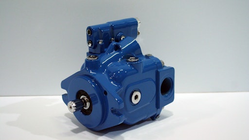 Newly added inverse proportional pressure control and remote pressure control options for the X20 piston pump are designed to further enhance the efficiency of the systems in which the pump is incorporated.