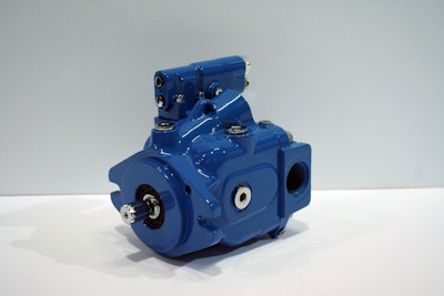 Newly added inverse proportional pressure control and remote pressure control options for the X20 piston pump are designed to further enhance the efficiency of the systems in which the pump is incorporated.