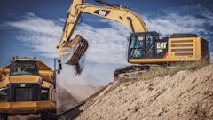 Caterpillar's hydraulic hybrid excavator provides an example of the continued potential for the fluid power industry by demonstrating the fuel efficiency and emissions reduction capabilities possible with fluid power technology.