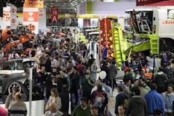 Crowds filled the aisles of the Bologna Fiere exhibition center during EIMA 2014.