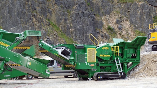 J45 McCloskey crusher with a Volvo Penta engine 54fdcdc0f1b16