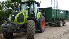 On-road testing, with a loaded and unloaded trailer, was one of the three conditions the test tractors were put through to evaluate emissions output in various operating scenarios.