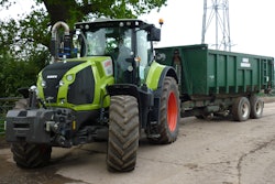 On-road testing, with a loaded and unloaded trailer, was one of the three conditions the test tractors were put through to evaluate emissions output in various operating scenarios.