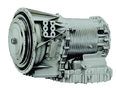 Bell has retained the popular Allison transmissions in its E-Series large ADTs; the transmission retarder has been removed to make space for the new inline 6 engine, and the B50E has received a 7-speed transmission.