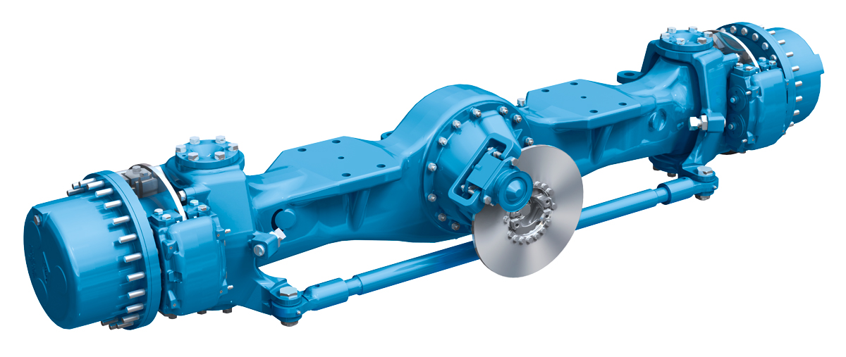 Dana launching range of Spicer axles for rough terrain cranes and