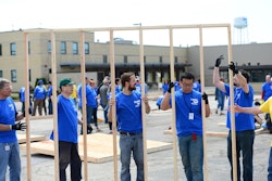 On May 22, more than 120 Bendix employees pitched in to build the walls of a three-bedroom home for a Brunswick, Ohio, family. The Bendix group worked in conjunction with Habitat for Humanity and Help Build Hope.