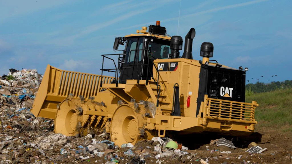 826 Compactor New Cat 826K Landfill Compactor features enhancements to operator ...