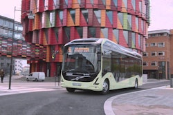 Volvo Electric Bus Gothenburg Route 55 ENG