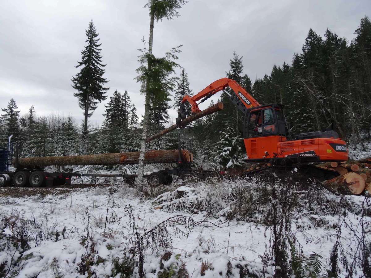 Doosan S300LL Log Loader
