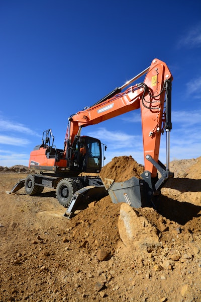 Doosan DX210W 5Excavator 560ad261bd07b
