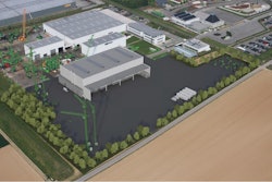 Artist rendering of the new facility expansion.