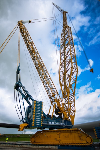 Terex has innovated an adaptable crane section kit, the Boom Booster, to give its CC 8800-1 crane significantly increased lifting performance. The Boom Booster is attached as the lower part of the main boom of the crane and can also extend crane reach. High-strength steels are used in the Booster’s cross-section solution.