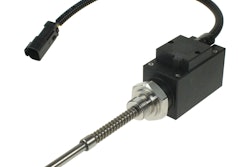 The use of inductive position sensing technology enables the sensor to sense through a stainless steel barrier, allowing sensitive electronics to be kept safe without compromising sensing performance.