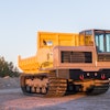Terramack introduced its new RT14 rubber track crawler carrier at ICUEE 2015.