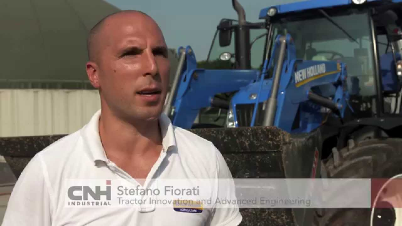 CNH Industrial Behind the Wheel: the New Holland Methane Power tractor