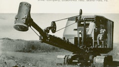 A Utility Demolition Hammer at work.