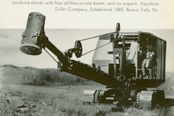 A Utility Demolition Hammer at work.