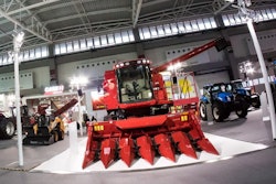 CNH Industrial brands Case IH Case Construction and New Holland Agriculture at CIAME 2015 trade show in China 563bb6234891b