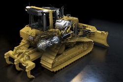 Transmission cutaway shows the new transmission with a lock-up clutch torque converter that seamlessly selects the drive mode best suited to the application.