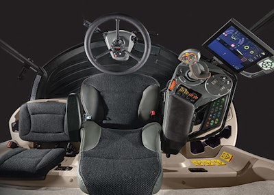 Cab interior