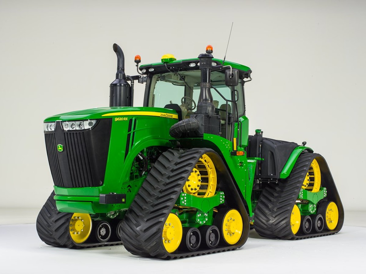 John Deere 9RX four track tractor design OEM Off Highway
