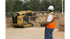 RemoteTask remote control operation of a D Series Skid Steer.