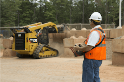 RemoteTask remote control operation of a D Series Skid Steer.