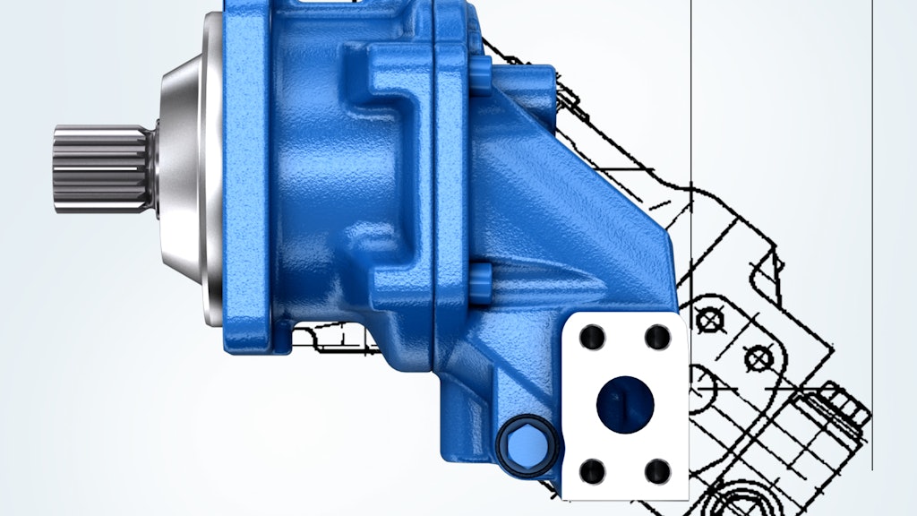 Rexroth A2FM 70 Series BentAxis Hydraulic Motors From Bosch Rexroth