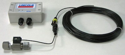 HCC hose connection control is a monitoring unit that checks lubricant feed lines for breaks
