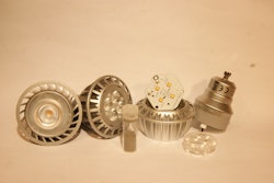 Nanodiamond enhanced polymeric heat sinks for LEDs