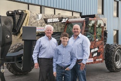 L to R: Jerry Reinhart’s father, Jerry Reinhart’s son, Jerry Reinhart