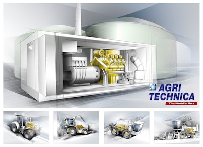 Application examples for gas and diesel engines, hydraulic and electronic components by Liebherr.