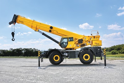 Manitowoc GroveGRT8100RoughTerrainCrane 56a2456c813f2
