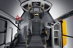 Interior view of the CommandPlus cab