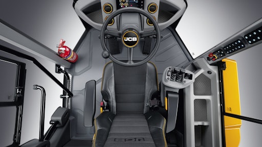 Interior view of the CommandPlus cab