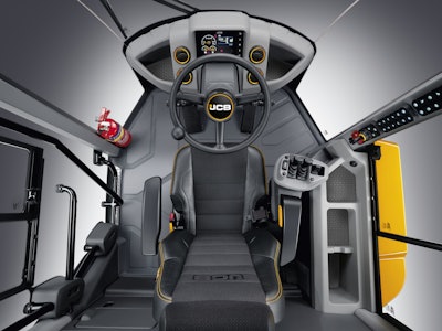 Interior view of the CommandPlus cab