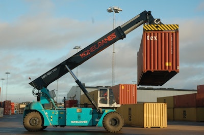 あなたにおすすめの商品 Hybrid First Introduces Konecranes Reach Off OEM | Stacker 建設車両、作業車