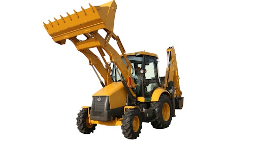 B877 backhoe loader