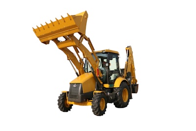 B877 backhoe loader