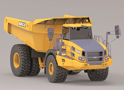 B60E articulated dump truck