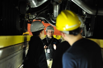 As part of its engineering outreach efforts, Bendix welcomed nearly 50 middle and high school students to its Elyria headquarters on February 15 for its annual Discover Engineering event.